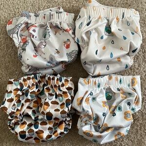 4 pocket diapers